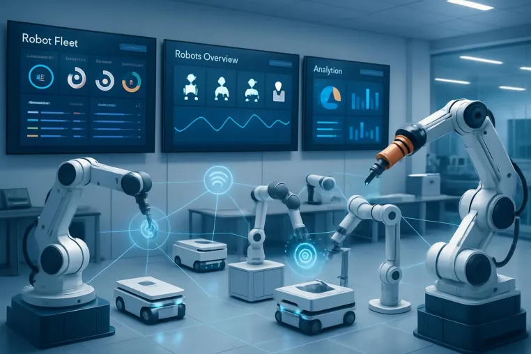 RoboManager – Die neue Plattform für intelligentes Robotermanagement geht an den Start Bild: RoboManager – Die neue Plattform für intelligentes Robotermanagement geht an den Start