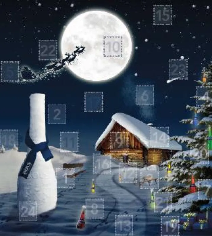 Hinter jedem Türchen wartet eine Überraschung: BOLS Adventskalender