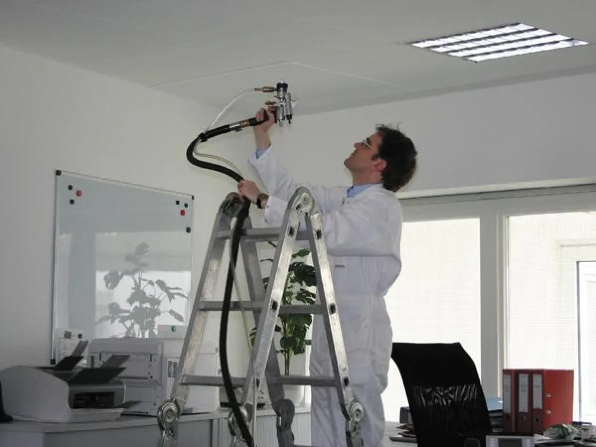 Deckenbeschichtung mit TitanShield®