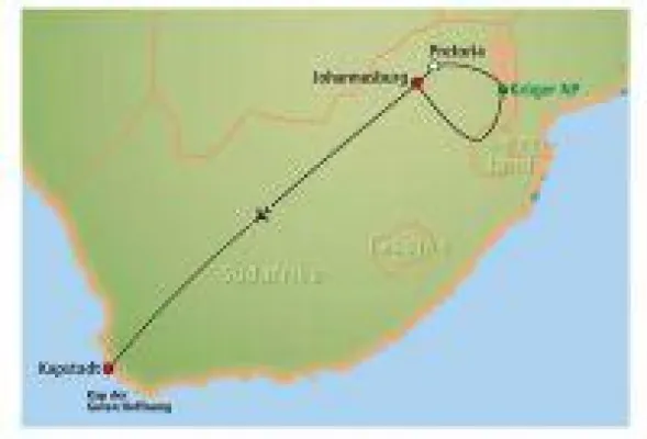 Südafrika-Rundreise Krügerpark und Kapstadt, 12 Tage Bild: Südafrika-Rundreise Krügerpark und Kapstadt, 12 Tage