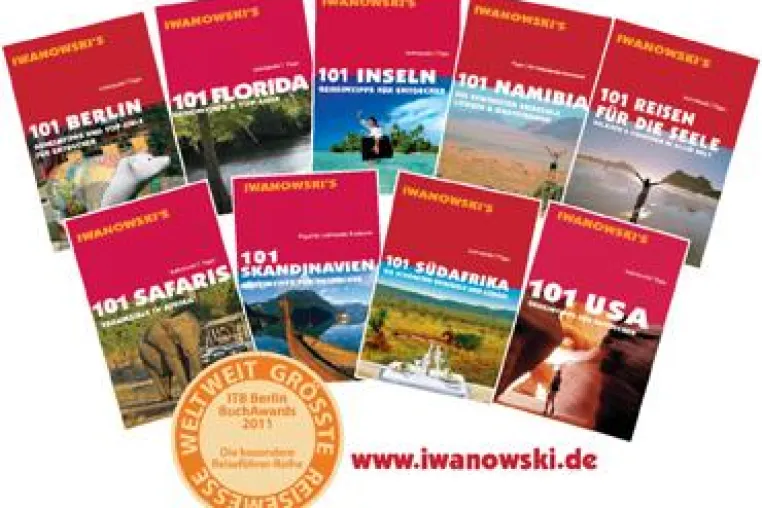 Bild: Iwanowski-Serie 101…-Geheimtipps erhält ITB Award 2011 für die besondere Reiseführer-Reihe