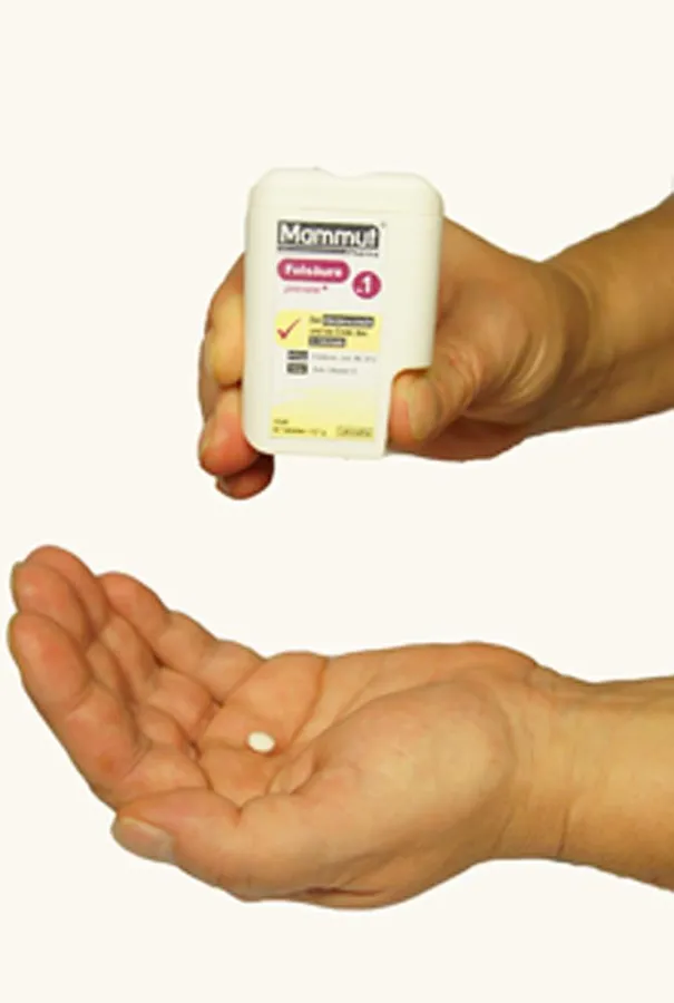 Statt mammutgroßen Tabletten gibt es auch kleine Schwangerschaftspräparate ? und zwar von Mammut Pharma.