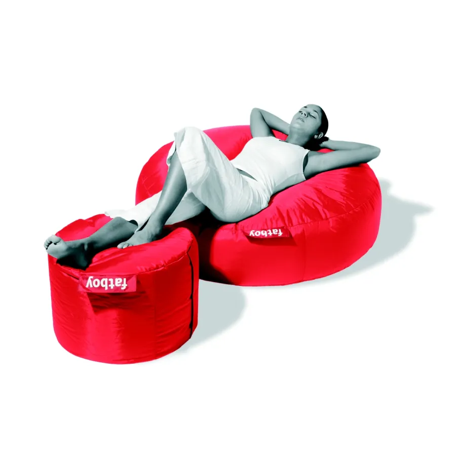 So schick kann entspannen sein: die neuen Modelle der fatboy-Serie sind nicht nur ein Blickfang, sondern auch superbequem. Chillen mit Stil.