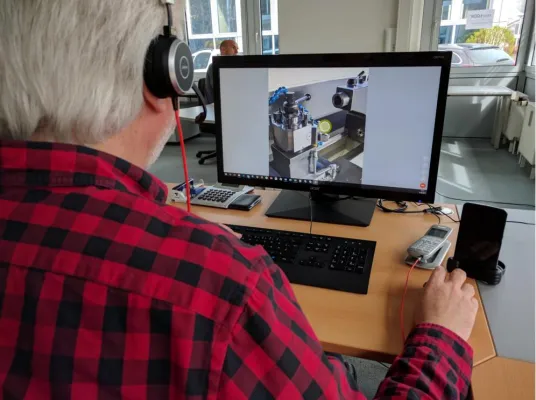 Bild: Industrie 4.0: Immer mehr Service- und Industrieunternehmen setzen auf tele-LOOK