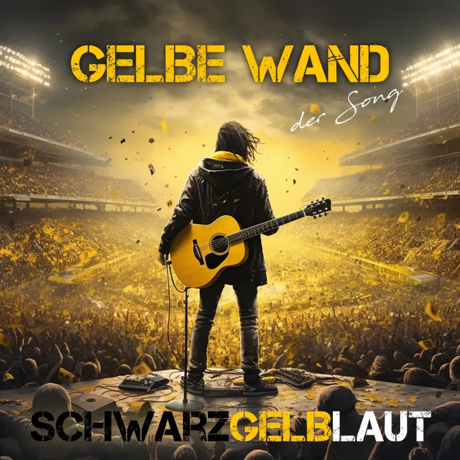 Gelbe Wand - Schwarz-Gelb-Laut der neue Song (© Uwe Fechner)