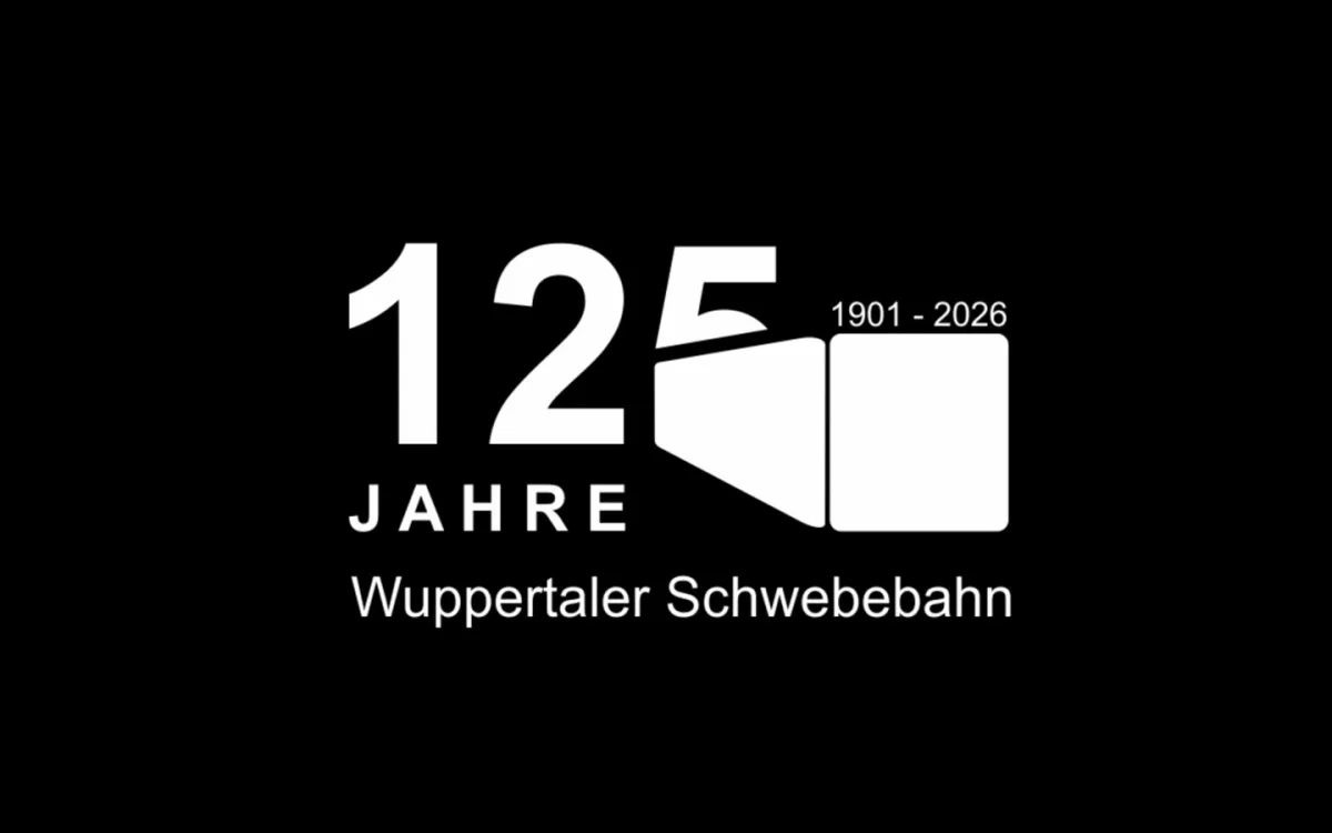 Logo 125 Jahre Wuppertaler Schwebebahn (© Dirk Eichler)