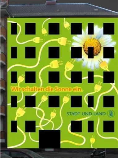 Berliner Wohnungsbaugesellschaft STADT UND LAND schaltet beim Festival of Lights die Sonne ein Bild: Berliner Wohnungsbaugesellschaft STADT UND LAND schaltet beim Festival of Lights die Sonne ein