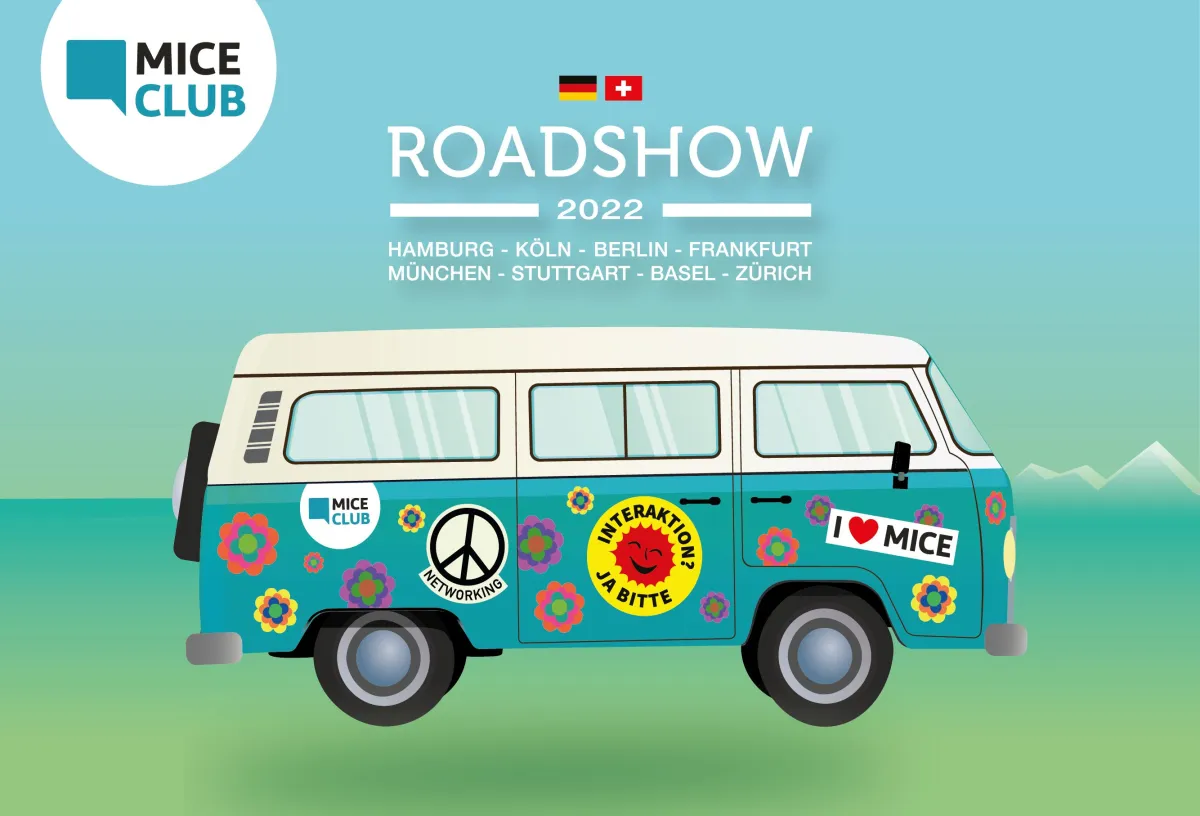 Key Visual MICE Club-Roadshow 2022 (© MICE Club)