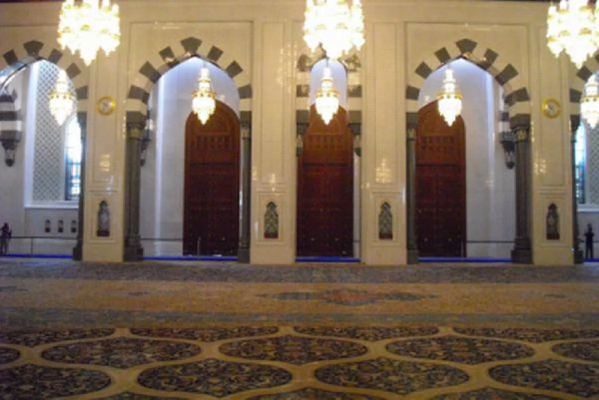 Sultan-Qabus-Moschee Maskat Oman Iranee