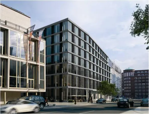 Bild: Gastronomiefläche im Metropolis Haus, Hamburg, vermietet