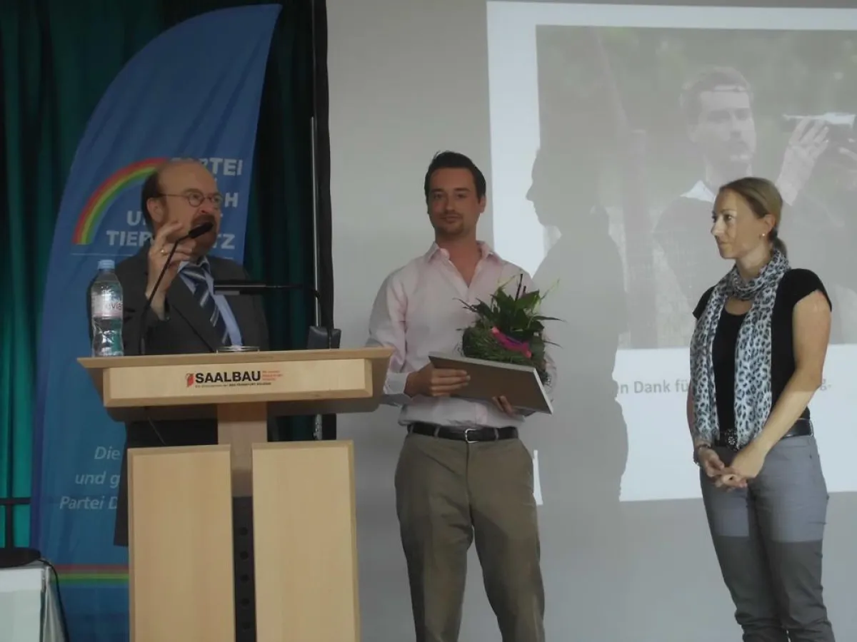 Jan Peifer und Paul Watson bekamen MUT-Medaille