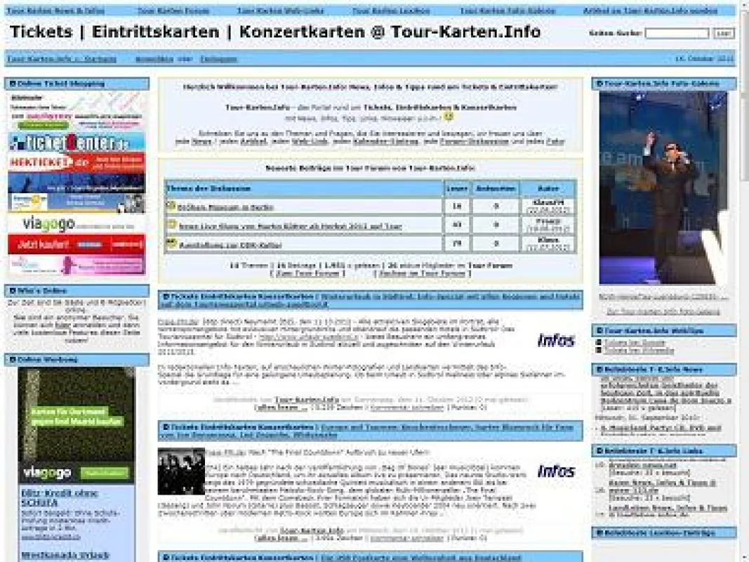 Tour-Karten.Info Screenshot
