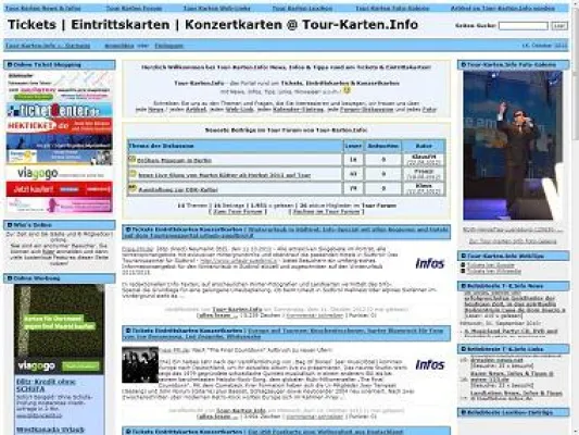 Bild: Tour-Karten.Info neu mit Forum und Fotogalerie