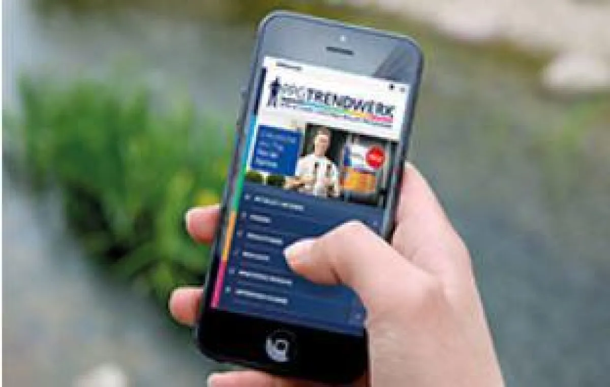 Voller Zugriff auch unterwegs - mit der Trendwerk App.
