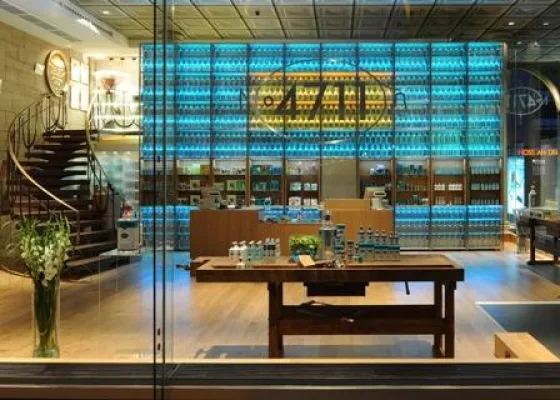 Bild: Kölner Tradition trifft auf Berliner Kreativität: ein neuer Look für den 4711-Flagship-Store