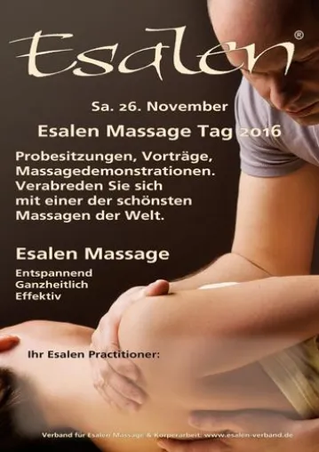 Bild: Esalen Massage Tag 2016