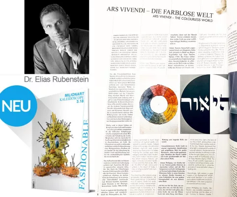 Bild: Dr. Elias Rubenstein: Neue Kunst-Rubrik "ARS VIVENDI" im Millionart-Kaleidoscope Kunstmagazin