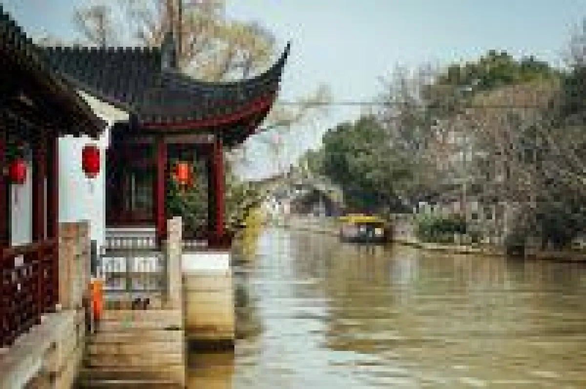 Traditionelle Kanäle in Suzhou