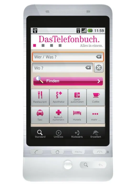 Die neue DasTelefonbuch-Applikation für Android