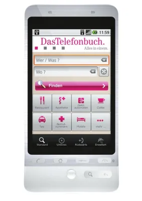 Bild: Neu: DasTelefonbuch-Applikation für Android
