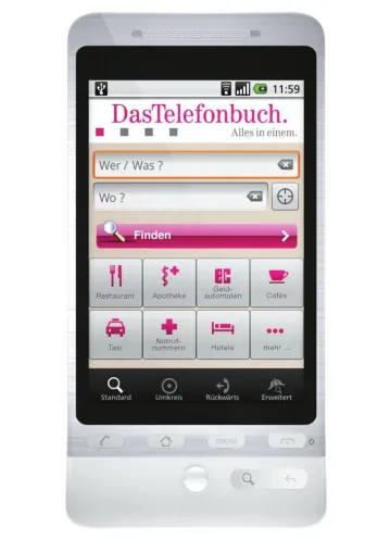Bild: Neu: DasTelefonbuch-Applikation für Android