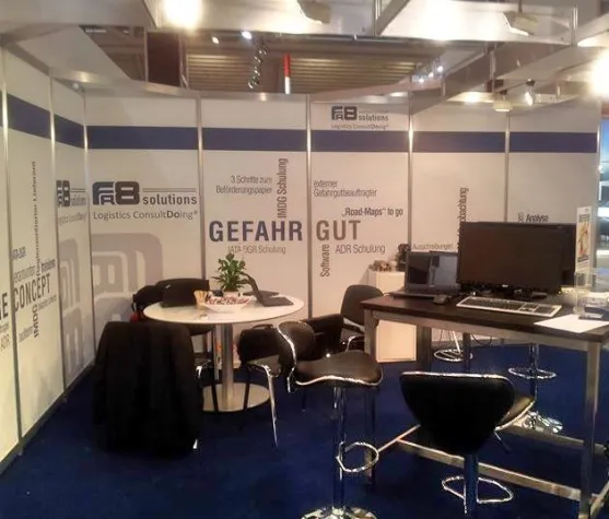 Bild: FR8 solutions auf der Messe Transport Logistik 2013