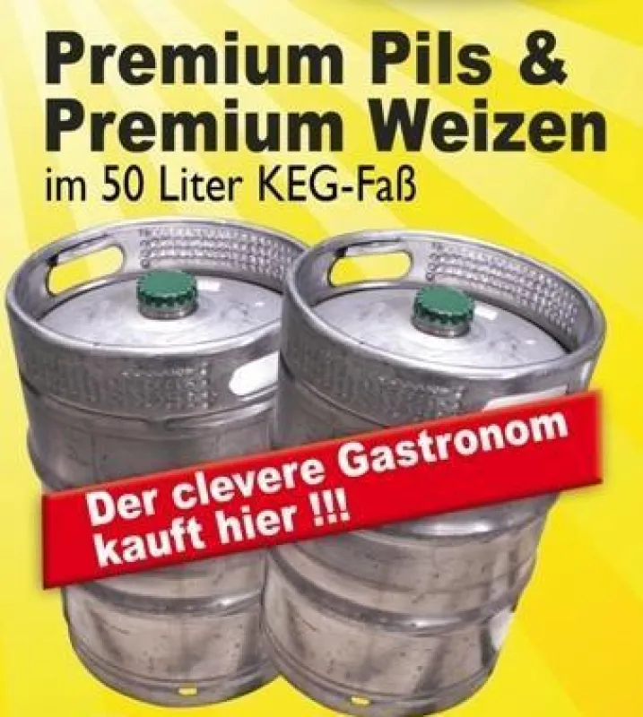 Kostengünstige Alternative zu teurem Fassbier der deutschen Markenbrauereien