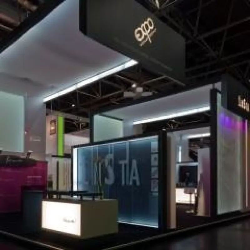 Messestand von Expo Display Service auf der