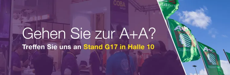 Bild: COBA Europe auf der A+A 2019