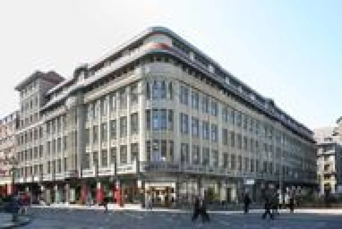 Das Gebäudeensemble „Speck’s Hof & HansaHaus“, Leipzigs ältester erhaltener Passage in der „Grimmaischen Straße 13-15“