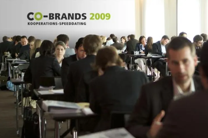 Bild: Erfolgreiches Kooperations-Speeddating auf der CO-BRANDS 2009