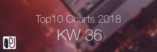 Bild: Aktuelle Top Ten-Charts KW 36/2018