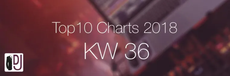 Bild: Aktuelle Top Ten-Charts KW 36/2018