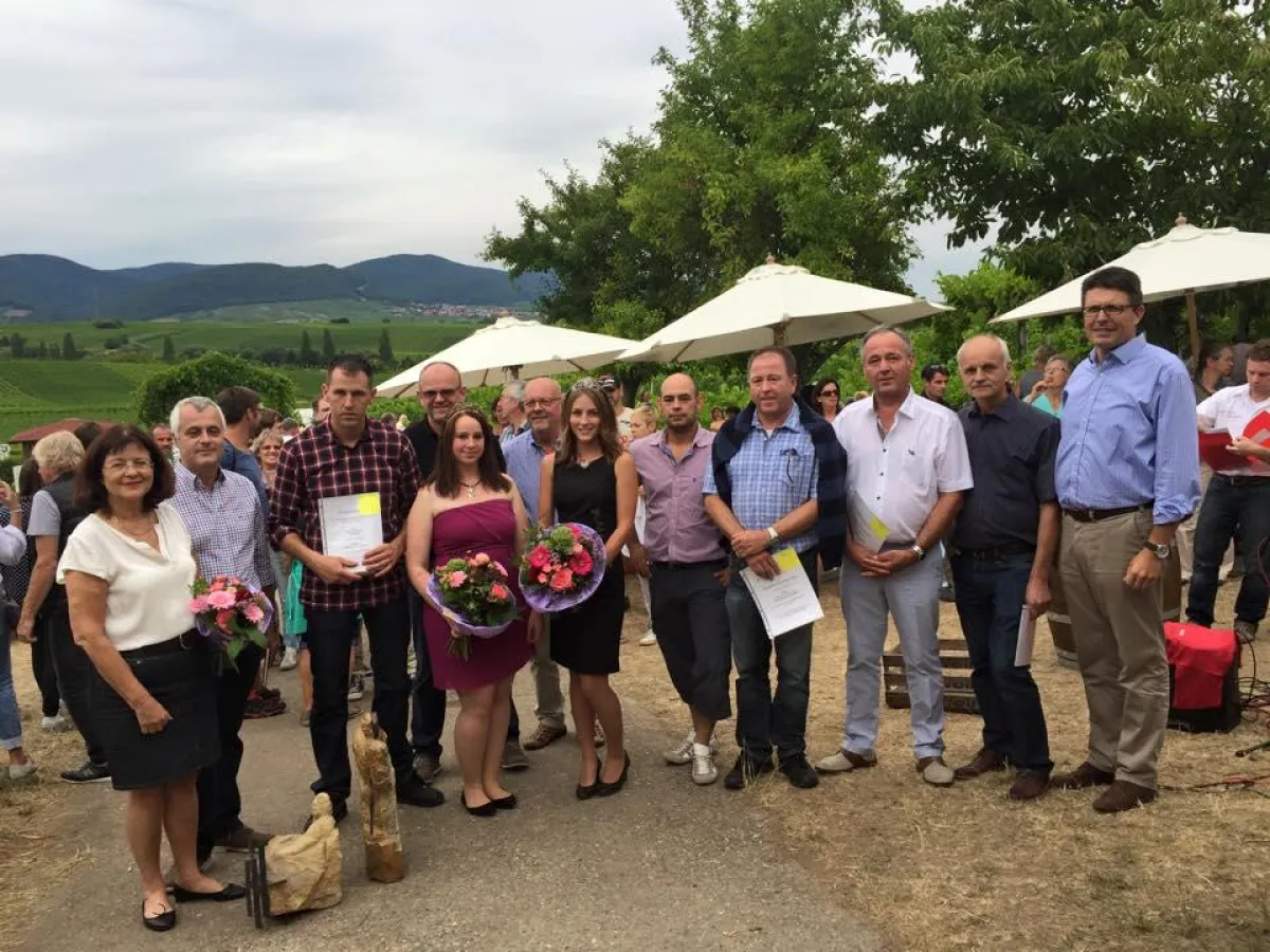 Die Gewinner des 14. Weißburgunder-Preises 2015