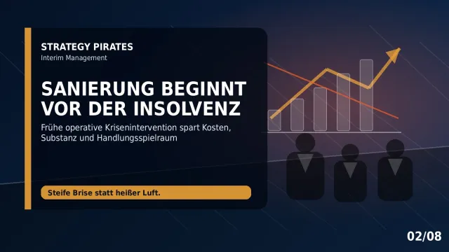 Bild: Sanierung beginnt nicht erst beim Insolvenzverwalter