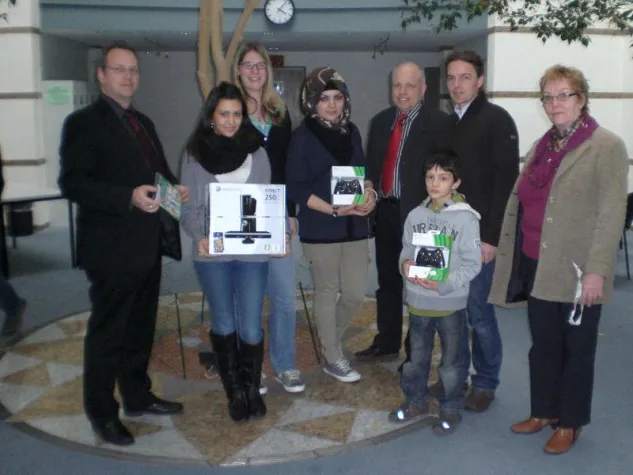 Spende aus Tombola-Erlösen übergeben Bild: Spende aus Tombola-Erlösen übergeben