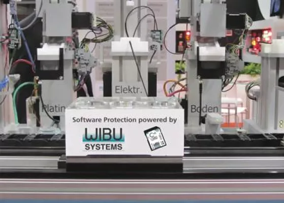 Bild: Wibu-Systems integriert CodeMeter in SmartFactory-Demonstrationsplattform