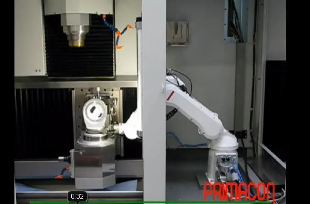 Hochpräzisions-Fräsmaschine PRIMACON Typ PFM 4024-5D