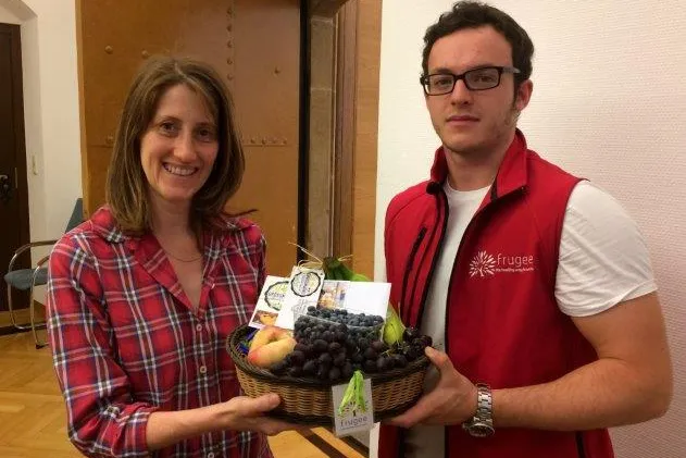 Bild: Tutti Frutti im Rathaus: Frisches Obst aus dem Großmarkt für eine frische Entscheidung