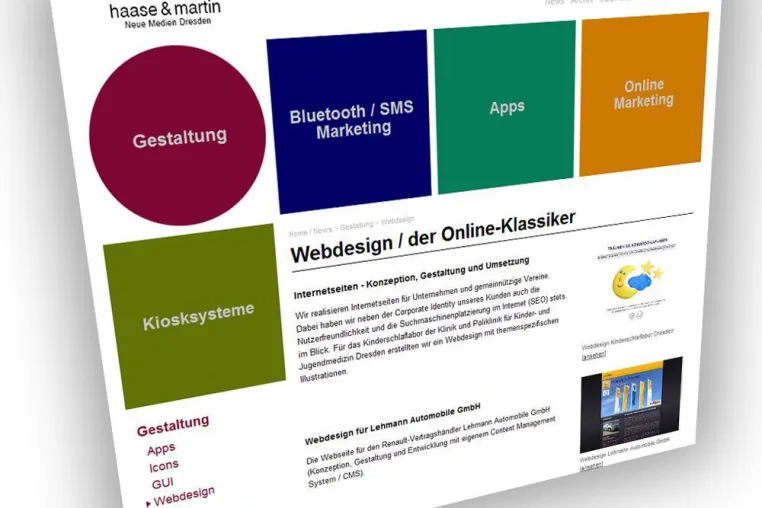 Haase & Martin aus Dresden informiert zu Zielgruppenanalyse im Webdesign Bild: Haase & Martin aus Dresden informiert zu Zielgruppenanalyse im Webdesign