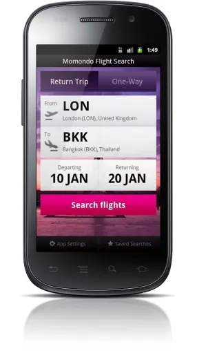 Bild: Momondo-App: Über 700 Airlines in der Hosentasche