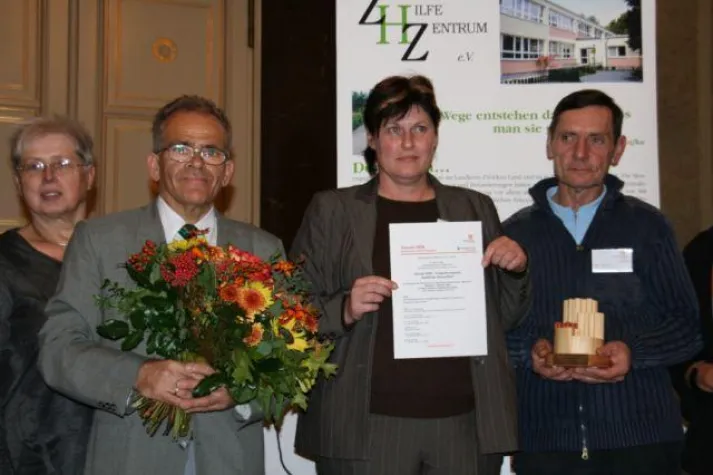 Bild: Sächsische Zuverdienstfirma erhält den !mpuls 2008