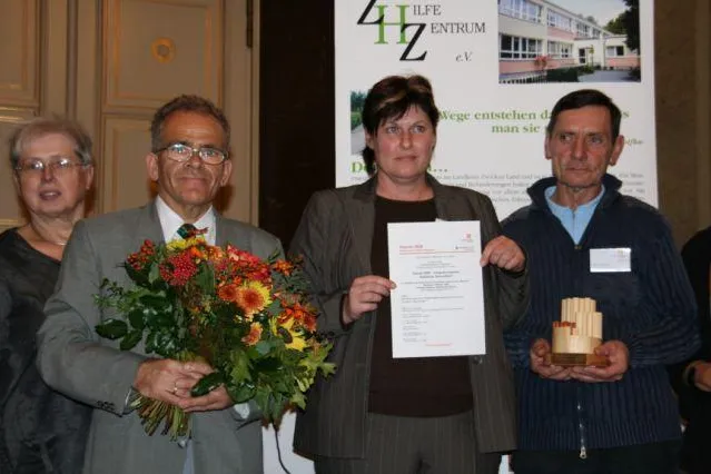 Bild: Sächsische Zuverdienstfirma erhält den !mpuls 2008