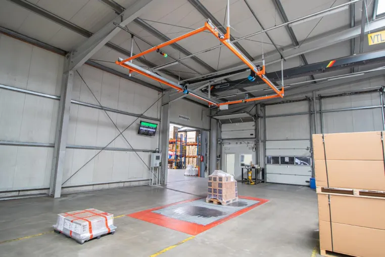 Schenkelberg Logistik setzt auf Frachtmesssystem von AKL-tec Bild: Schenkelberg Logistik setzt auf Frachtmesssystem von AKL-tec