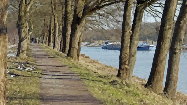 Bild: Die Krise des Binnenschiff-Gütertransportes, das Vermögen von Bill Gates und die Größe des Internets