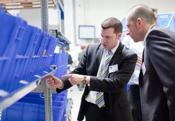 Bild: Ehrhardt + Partner auf der CeMAT 2011: integrierte Gesamtlösungen fürs Warehouse
