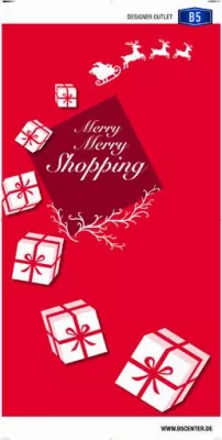 Bild: Designer Outlet B5 lockt mit weihnachtlichen Geschenke-Sale-Wochen