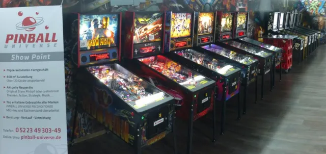 Bild: PINBALL UNIVERSE Show-Point bei Bulls & Balls in Fulda