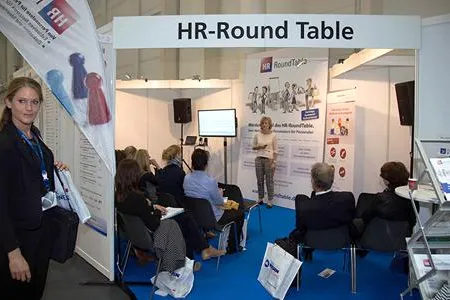 Bild: HR-RoundTable auf der Zukunft Personal Süd 2018