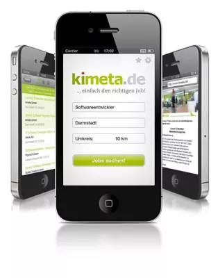 Bild: Kimeta launcht App für die mobile Jobsuche